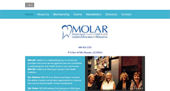 Desktop Screenshot of molarcoalition.org