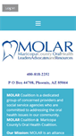 Mobile Screenshot of molarcoalition.org